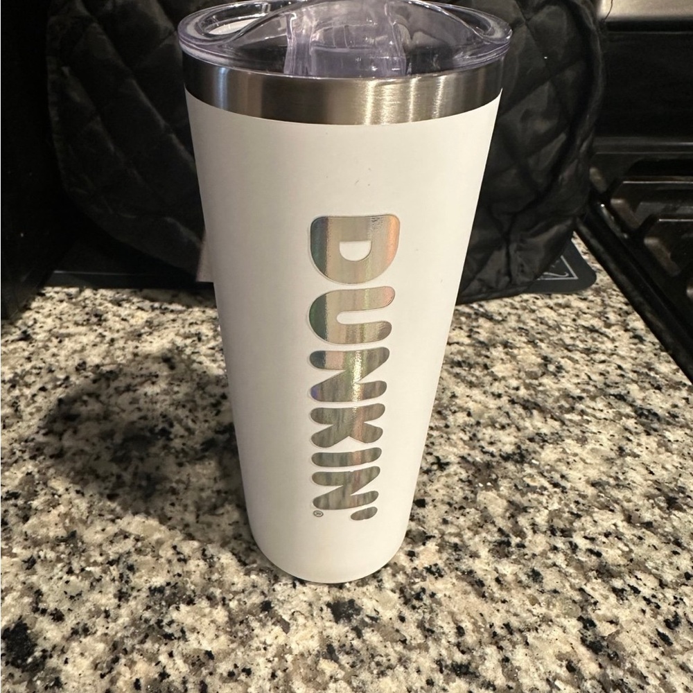 White Stainless Steel Tumbler